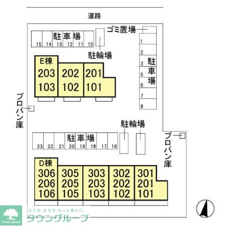 グランシャリオＥの物件内観写真