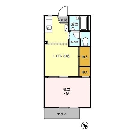 サンベルテ菅沼2の物件内観写真