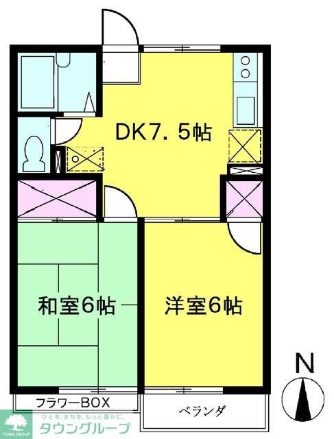 物件間取画像