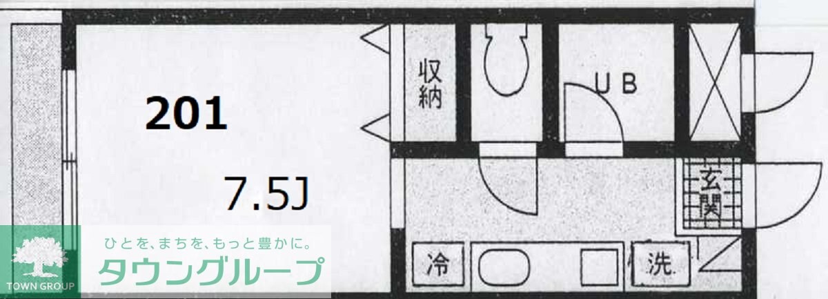 コート・アクシスの物件間取画像
