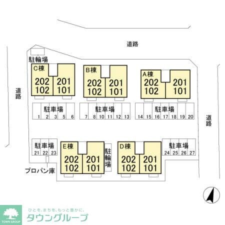 サンパーク　II Ｂの物件内観写真