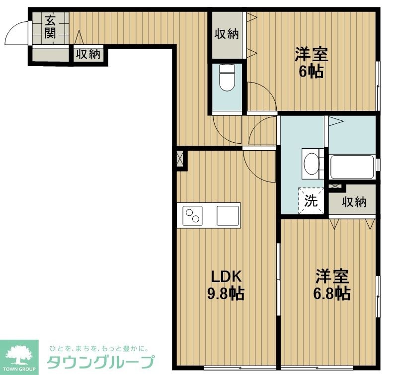 オリヴィエの物件間取画像