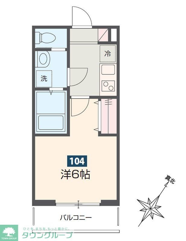 MELDIA新座の物件間取画像