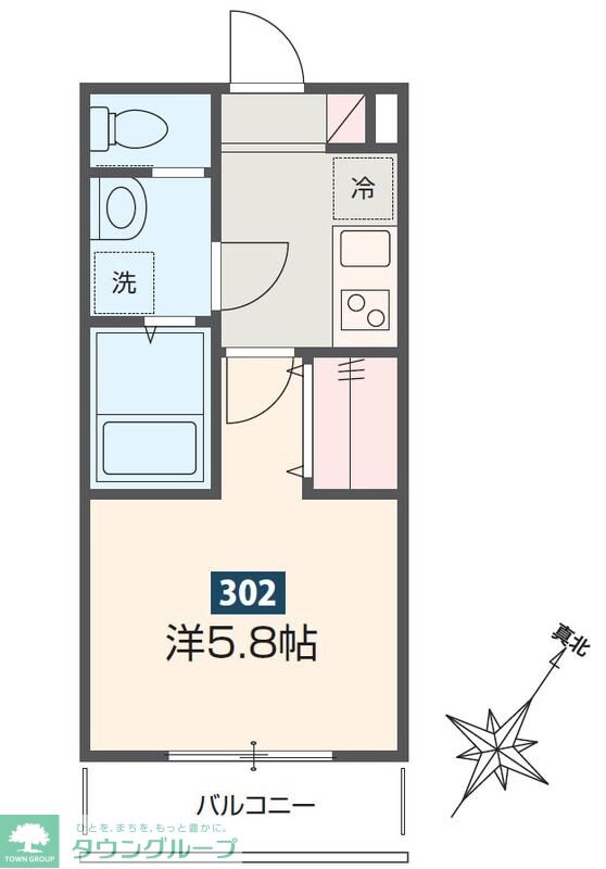 MELDIA新座の物件間取画像