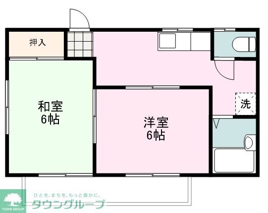 ロイヤルハイツＣ棟の物件間取画像