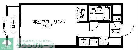 佐藤マンションの物件間取画像