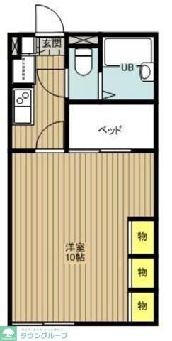 物件間取画像