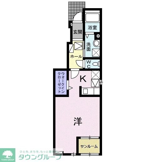 プラシードＵIIの物件間取画像