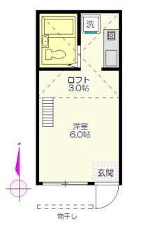 物件間取画像