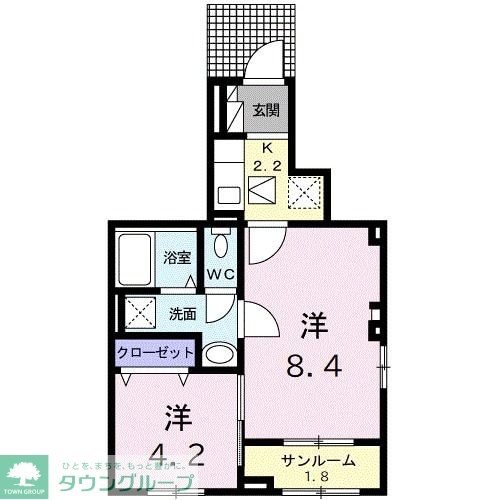 エクセルゲートIIIの物件間取画像