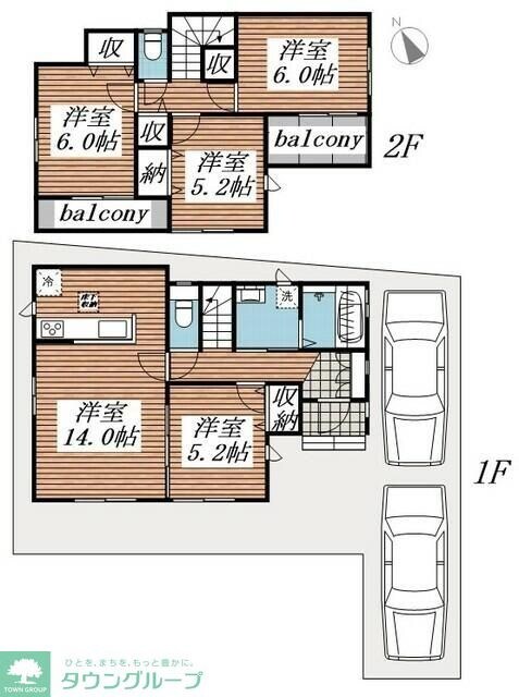 Ｓｕｍａｉ－ｔｏ川越市南大塚０１の物件間取画像