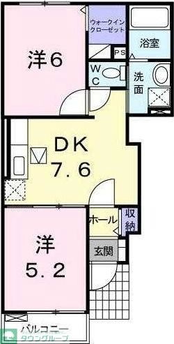 ボニータの物件間取画像