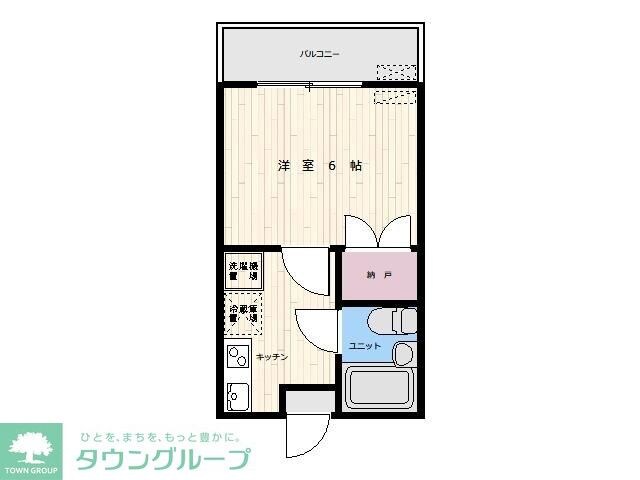 高坂第１コーポの物件間取画像