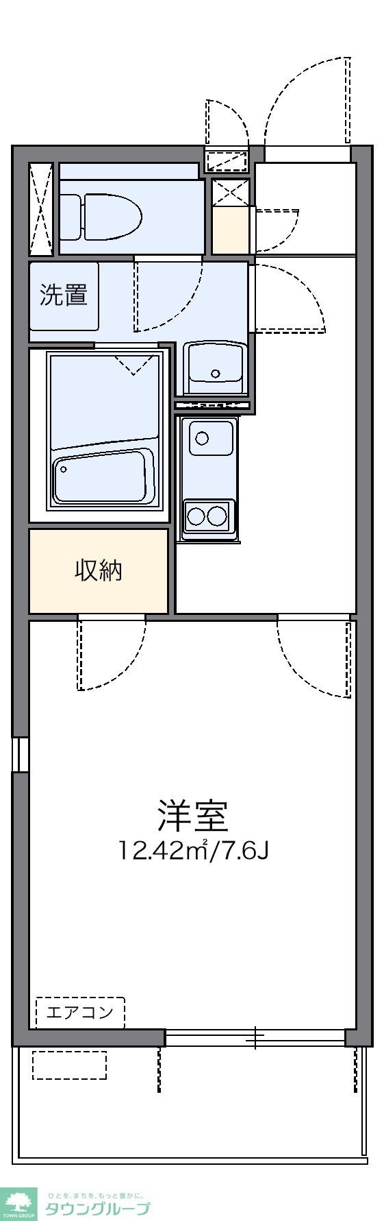 レオネクストグレイスの物件間取画像