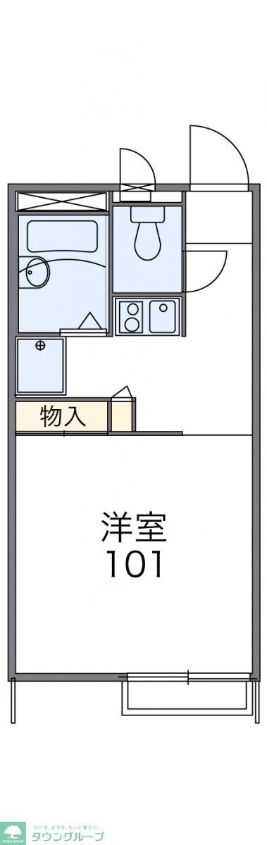 物件間取画像