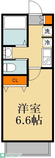 キャメル鶴ヶ島３の物件間取画像