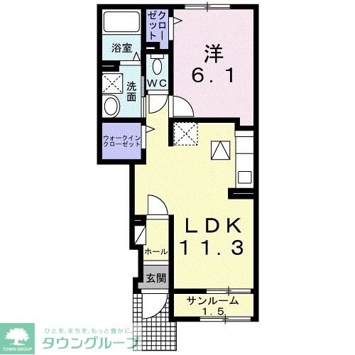 グレイスＭＵの物件間取画像