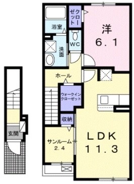 グレイスＭＵの物件間取画像