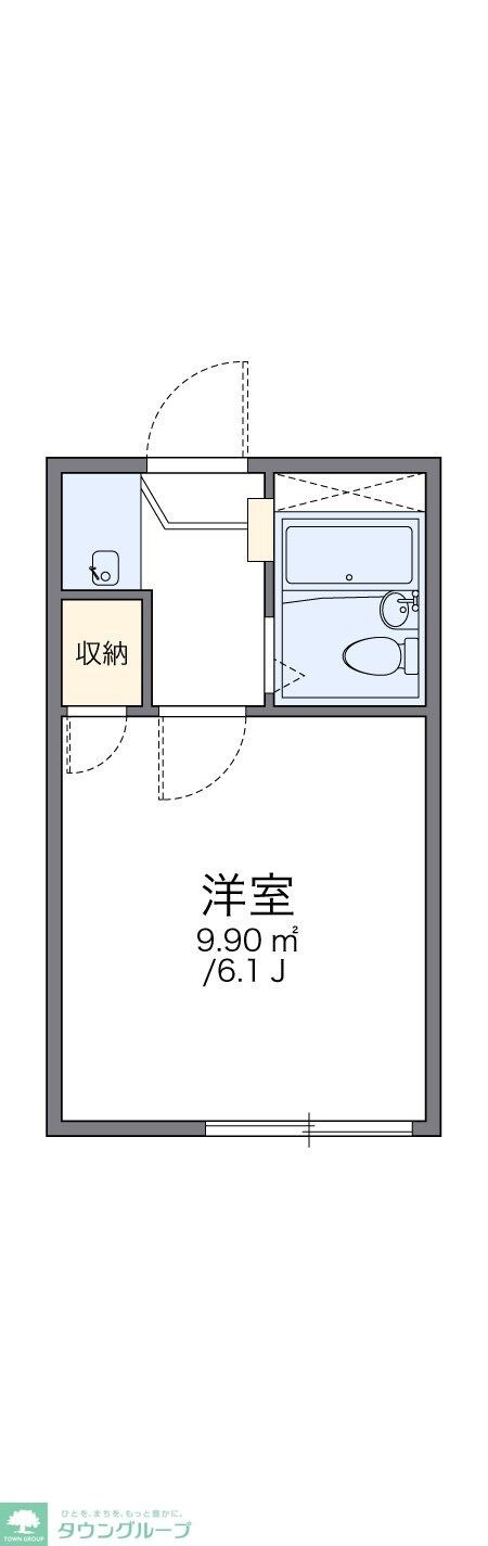 レオパレス川越第７の物件間取画像