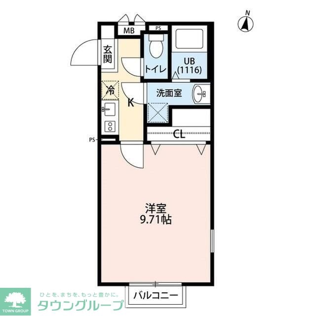 アムール川越IC2008秋本の物件間取画像