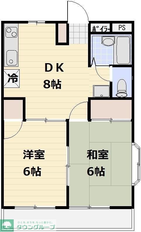 リバーサイドの物件間取画像