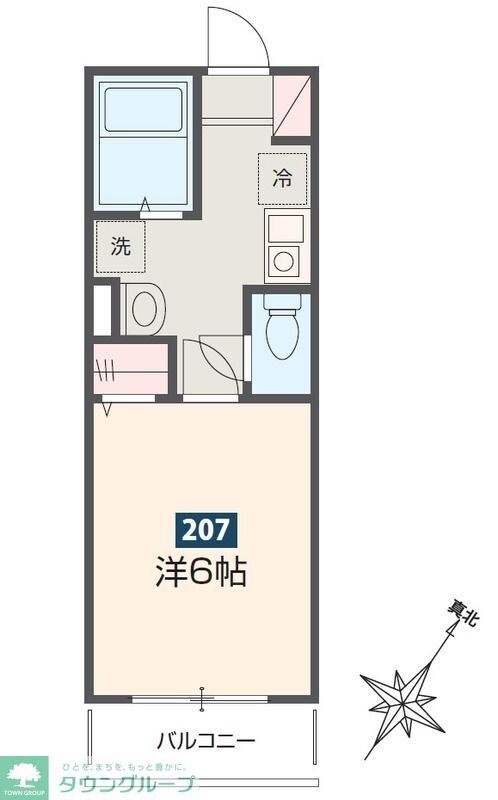 MELDIA新座の物件間取画像