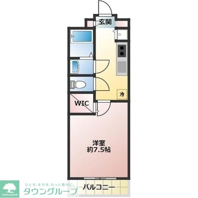 グレースアベニューの物件間取画像