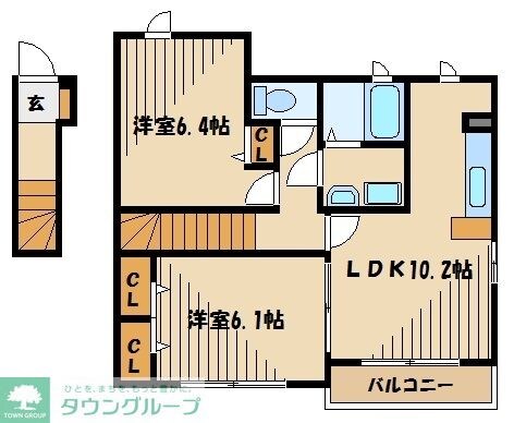 ベルナティオIIの物件間取画像