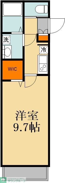 キャメル鶴ヶ島３の物件間取画像