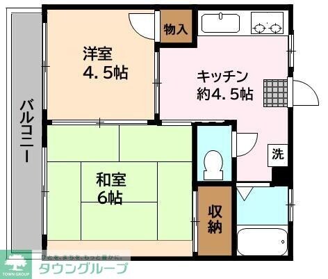 物件間取画像
