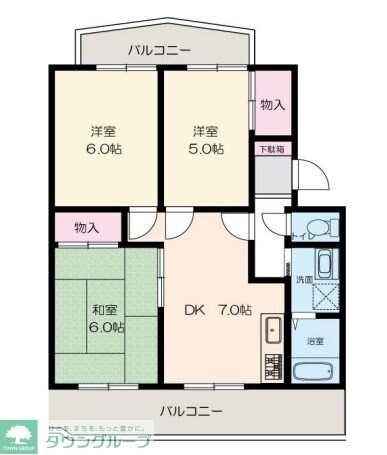 ガーデンハイツ　Σ１の物件間取画像