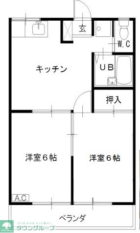 エステートピアみしまやIIIの物件間取画像