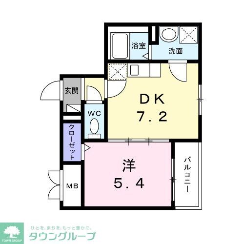 フィオーレの物件間取画像