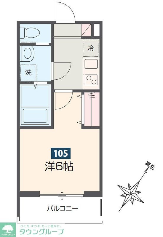 MELDIA新座の物件間取画像