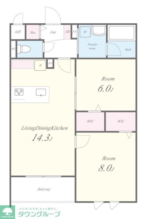 Stadt Nerima-kasugachoの物件間取画像