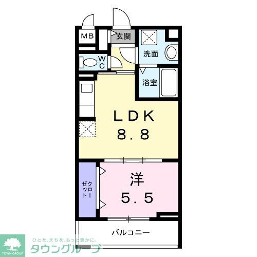 フォーリーフ　クローバーの物件間取画像