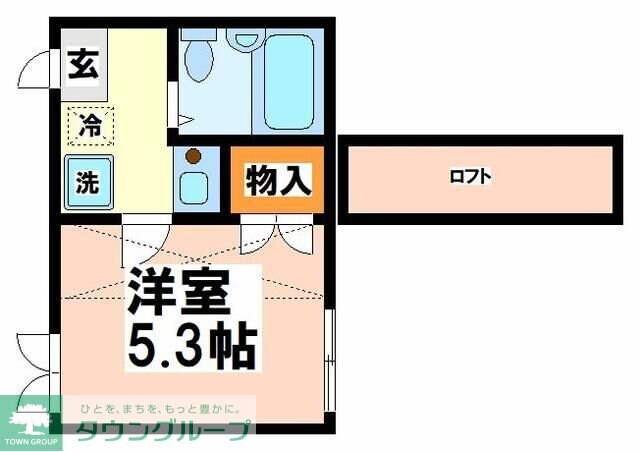 物件間取画像