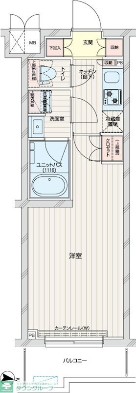 物件間取画像