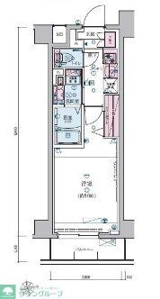 リヴシティ成増ミュジオの物件間取画像
