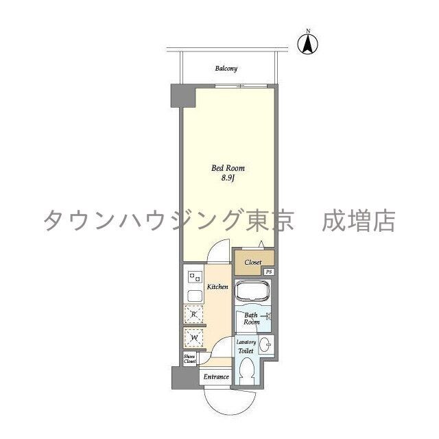 アルファコート下赤塚の物件間取画像