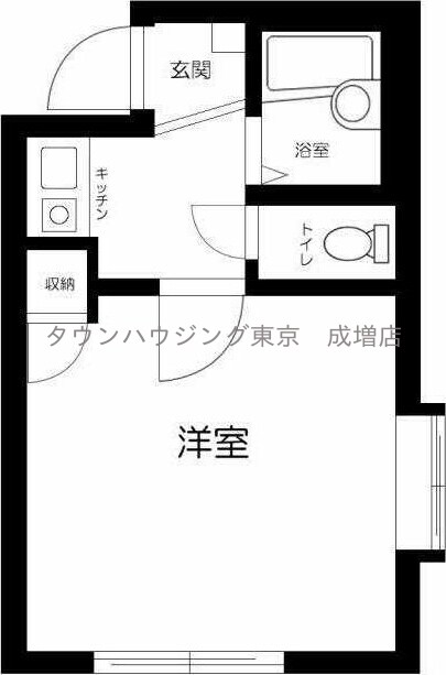 シャンテ赤塚新町の物件間取画像