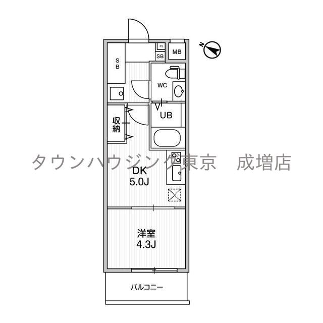 コンフォリア・リヴ志村三丁目の物件間取画像