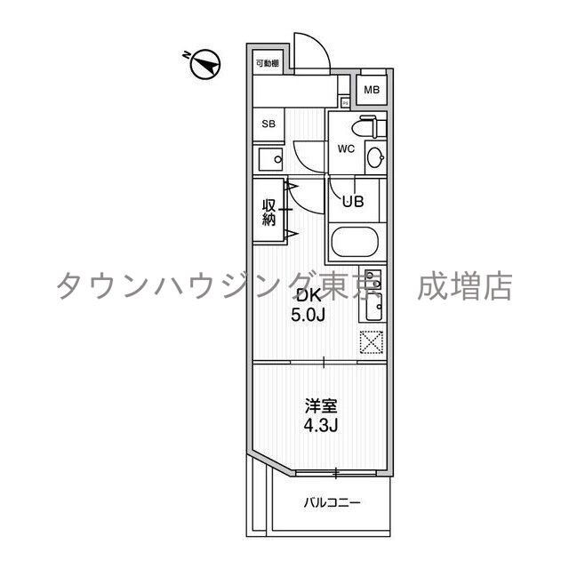 コンフォリア・リヴ志村三丁目の物件間取画像