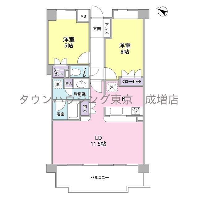 コート　メドウの物件間取画像