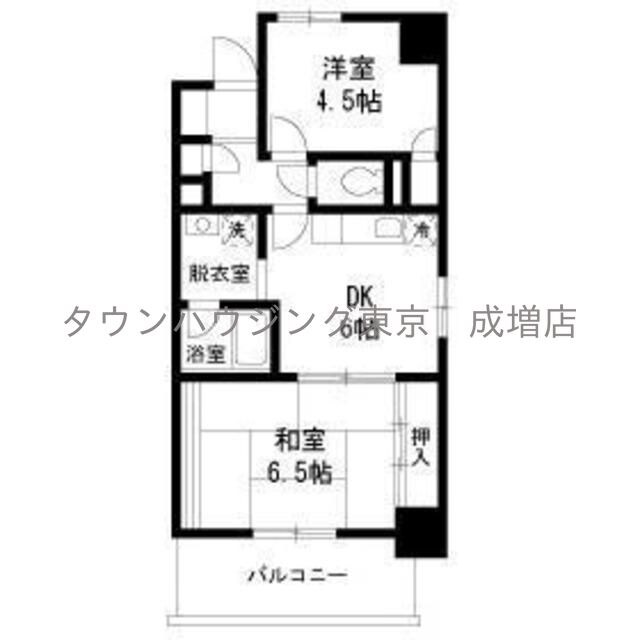 ハイツサンフラワーの物件間取画像