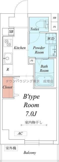 リブリ・Glicineの物件間取画像