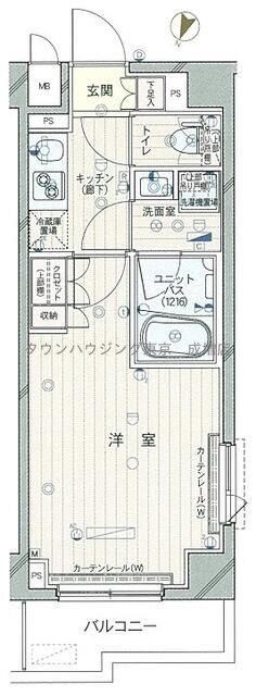 ルーブル板橋泉町壱番館の物件間取画像