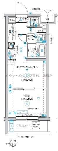 RELUXIA板橋西台の物件間取画像