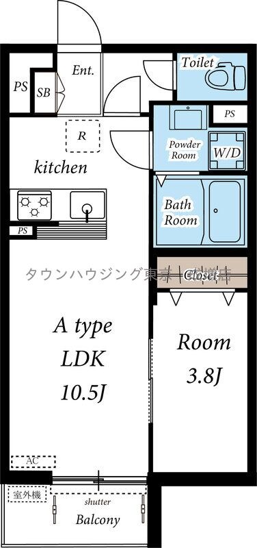 グレイス蓮根の物件間取画像