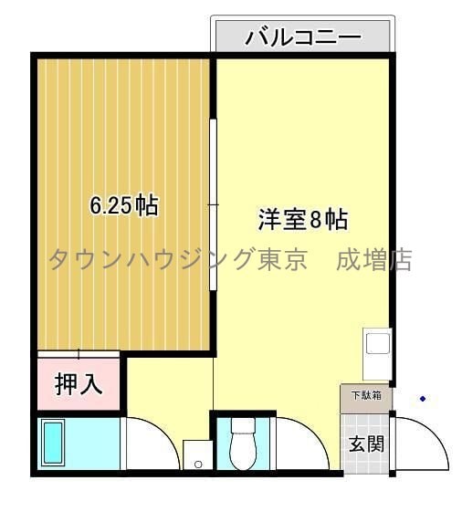 サンハイムの物件間取画像